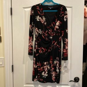 Long sleeve floral dress
